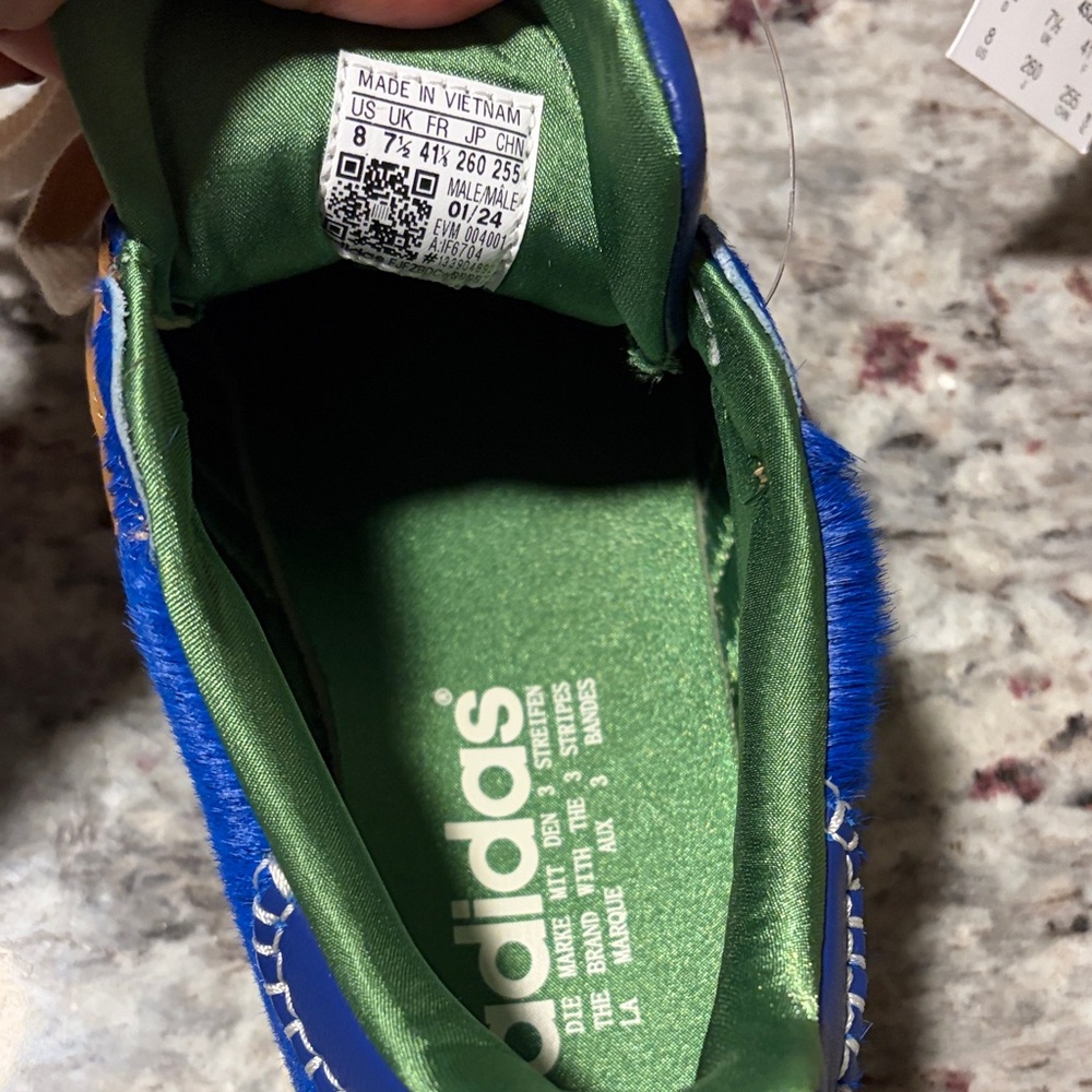 Adidas Men's WB Samba Pony NPP - Picture 4 of 5